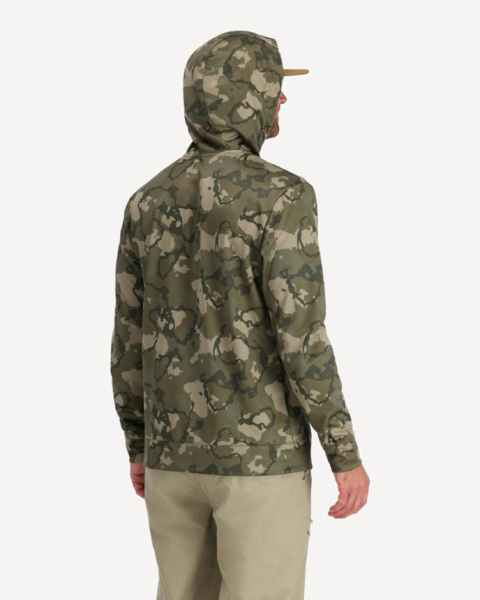 Толстовка Simms Challenger Hoody '21 (Мужской; M; Regiment Camo Olive Drab)